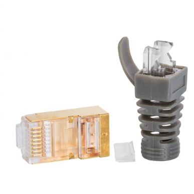 Разъем RJ45 CAT8 MALE ETHERNET PLUG BULK